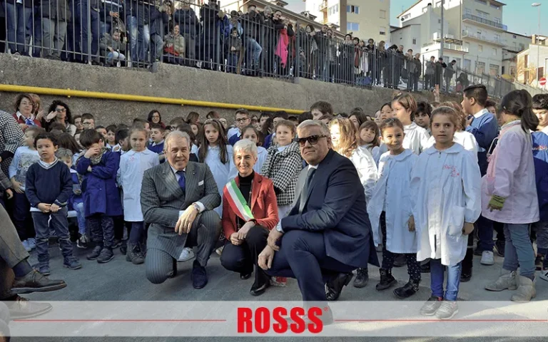 ROSSS dona una scuola al Comune di Monte Urano