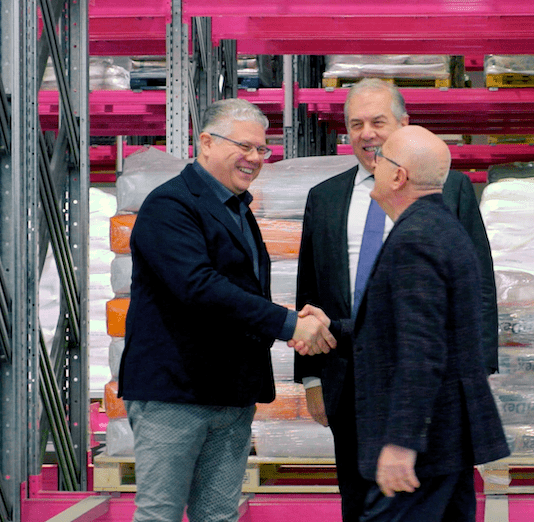 Consegna e montaggio di scaffalature metalliche