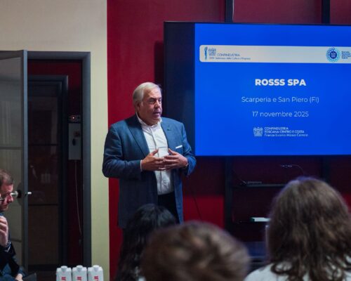 Silvano “Simone” Bettini welcomes students to ROSSS for the National Open Day
